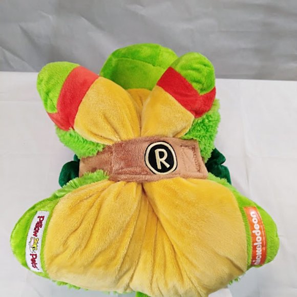 Nickelodeon 18" Pillow Pet Raphael Teenage Mutant Ninja Turtles - Picture 3 of 11